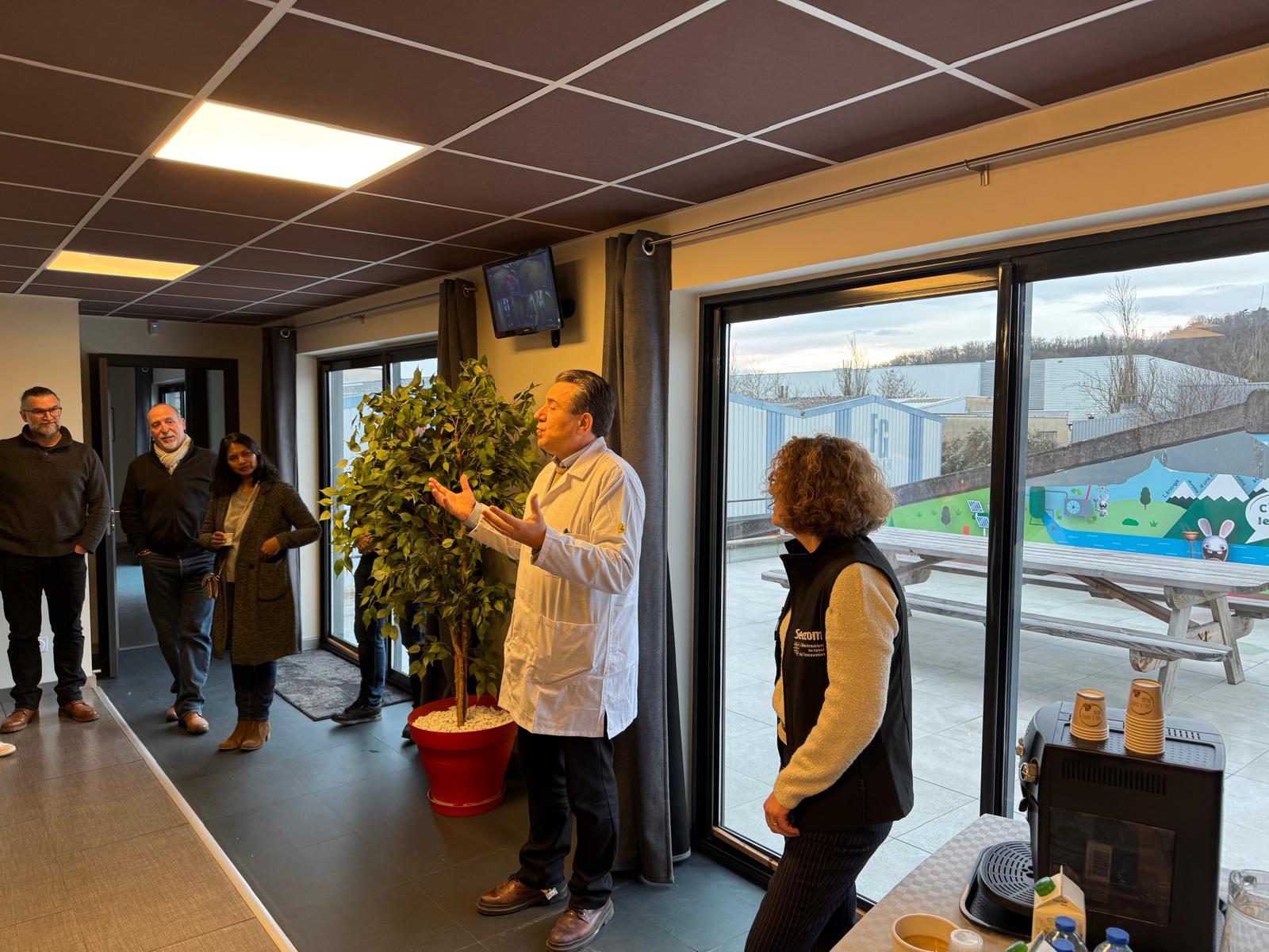 Petit-Déjeuner chez SECCOM Électronique